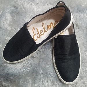 Sam Edelman | Black slip-on sneakers Size 7.5